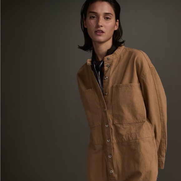 Everlane Canvas Organic Cotton Coveralls Size Small NWT - Picture 6 of 7